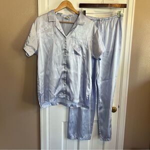 Soft Lilac Satin 2PC Pajama set (M)